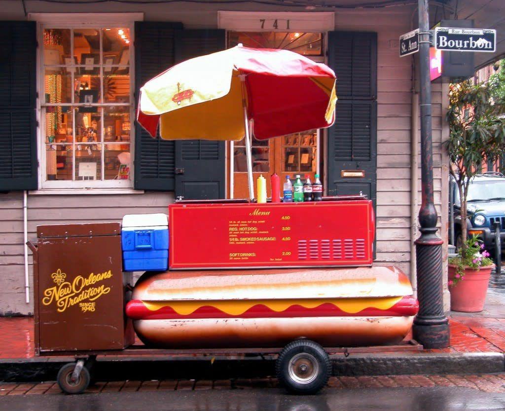 hot dog stand begonia